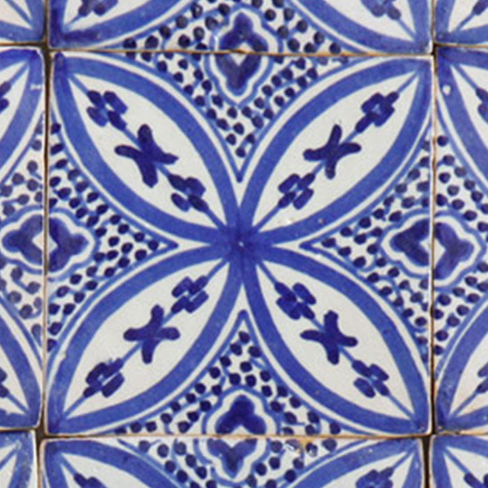 Hand Painted Tile - Mediterranean Azulejo Decor