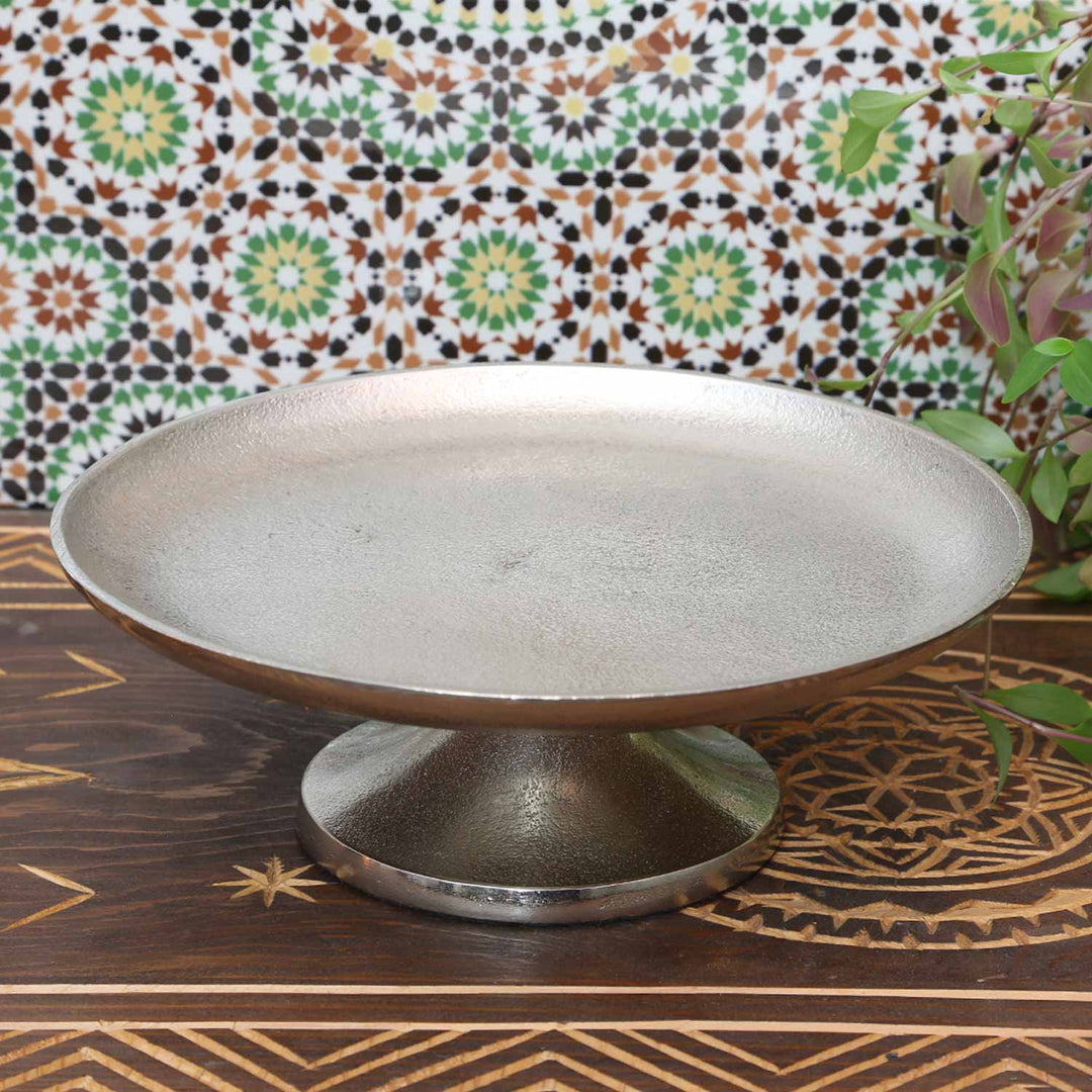 Cake plate Bologna M silver