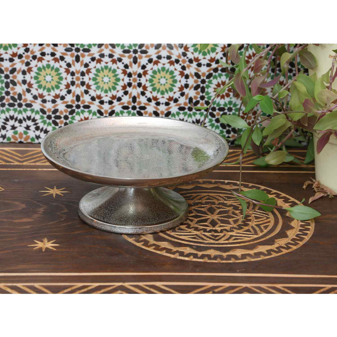 Cake plate Bologna M silver