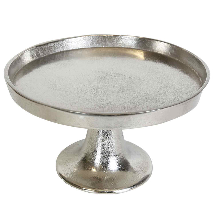 Catania cake stand, silver with base