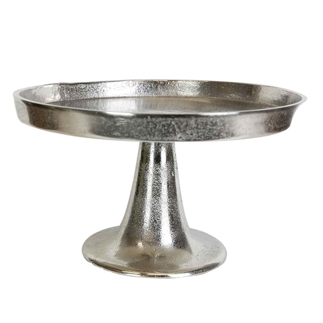 Catania cake stand, silver with base