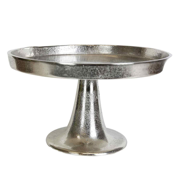 Catania cake stand, silver with base