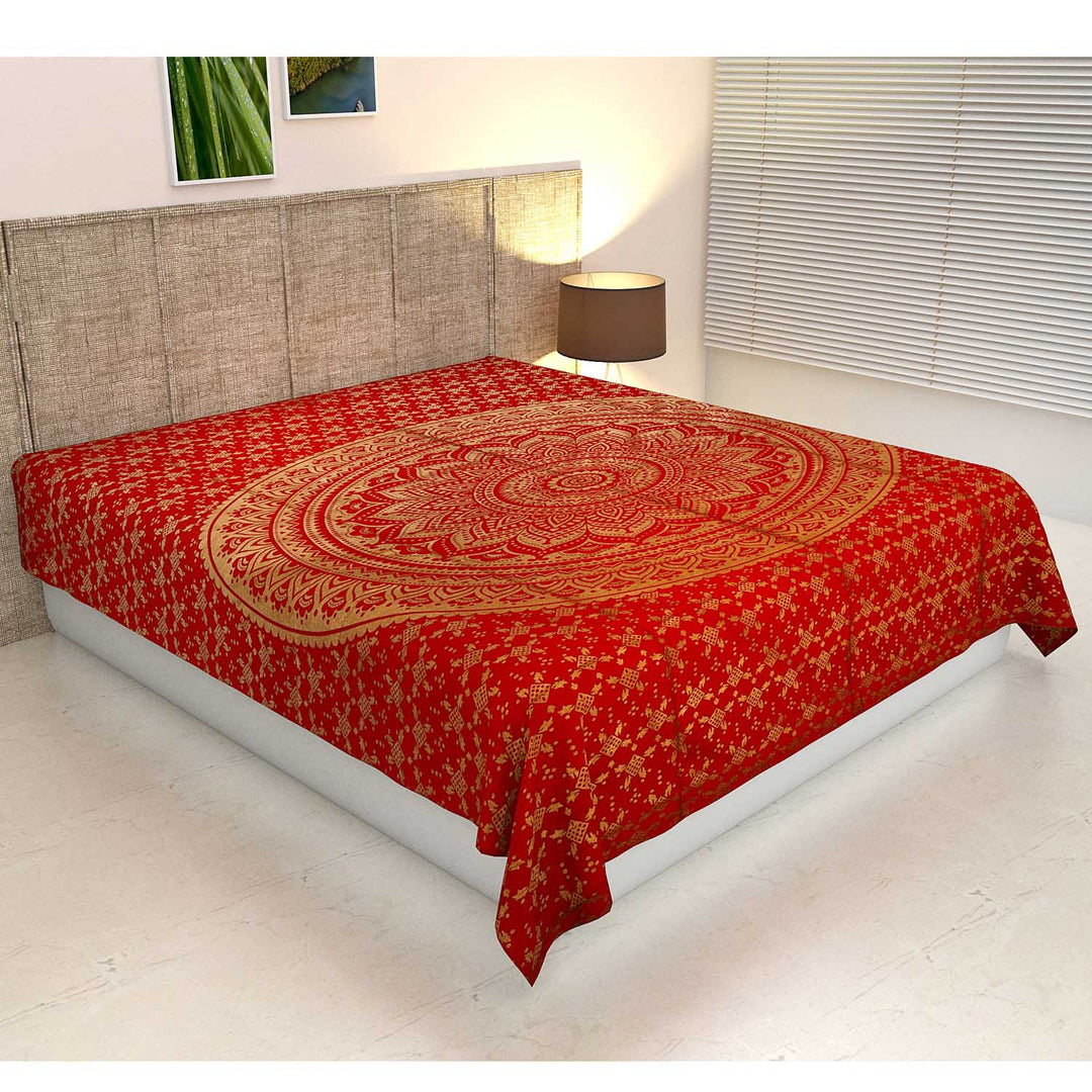 Mandala Amba bedspread 140