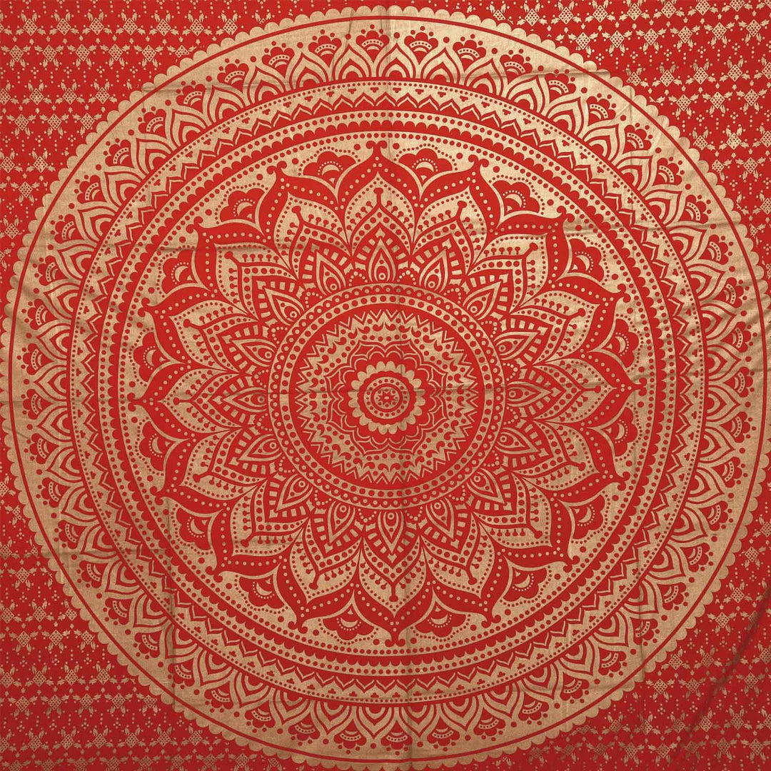 Mandala Amba bedspread 140