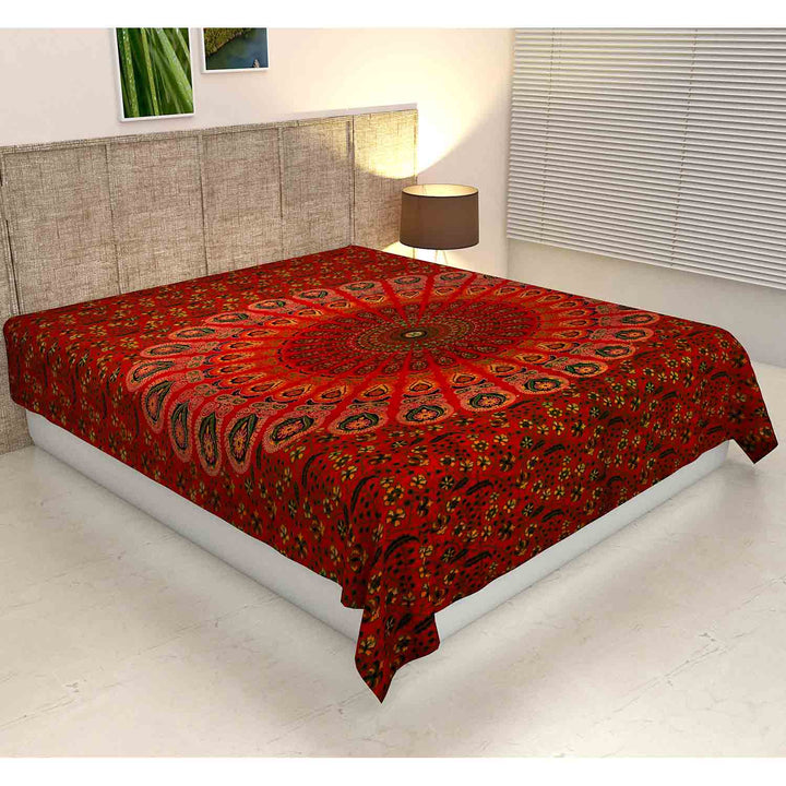Mandala Amba bedspread 140