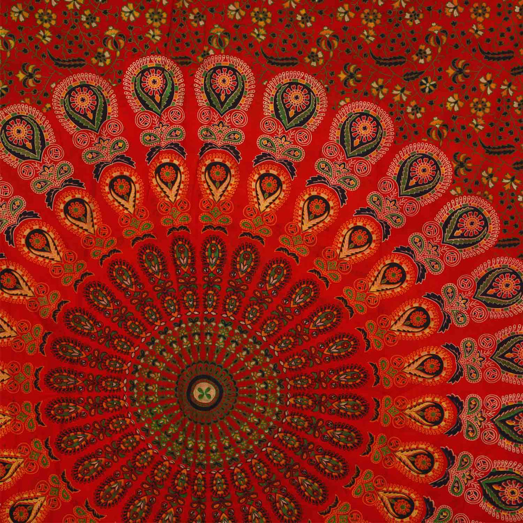 Mandala Amba bedspread 140