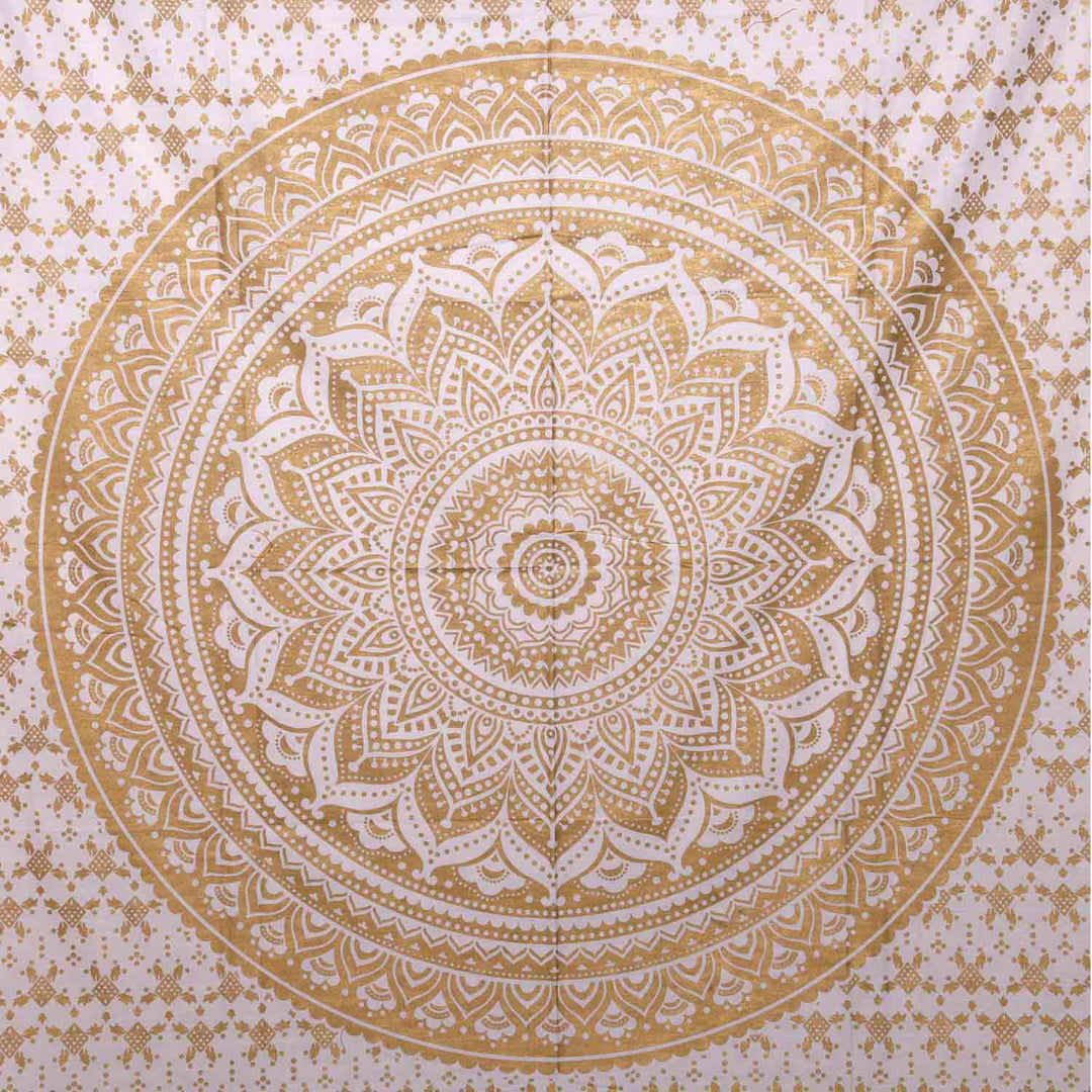 Mandala Amba bedspread 140