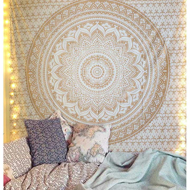 Mandala Amba bedspread 140
