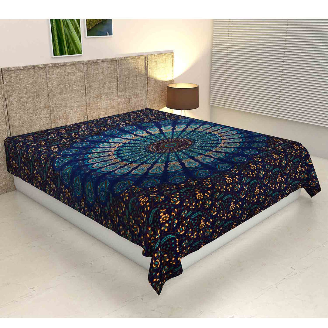 Mandala Amba bedspread 140