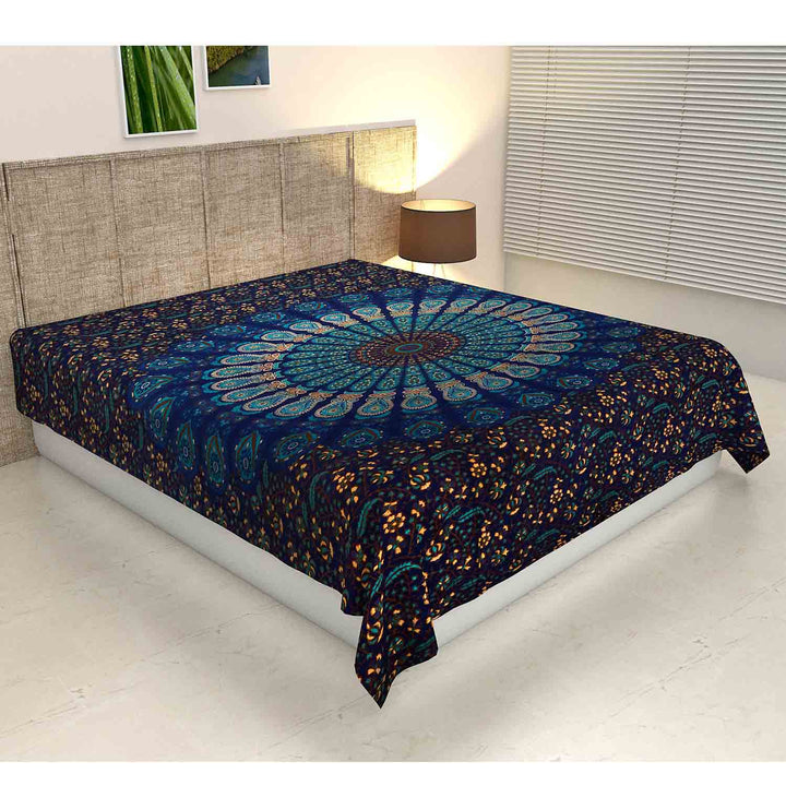 Mandala Amba bedspread 140