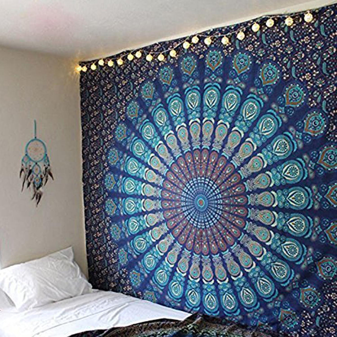 Mandala Amba bedspread 140