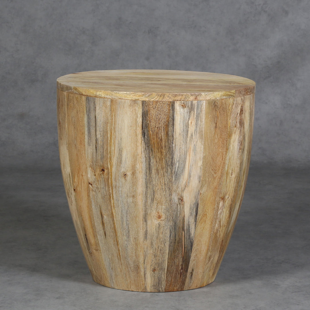 Solid wood Torino round coffee table