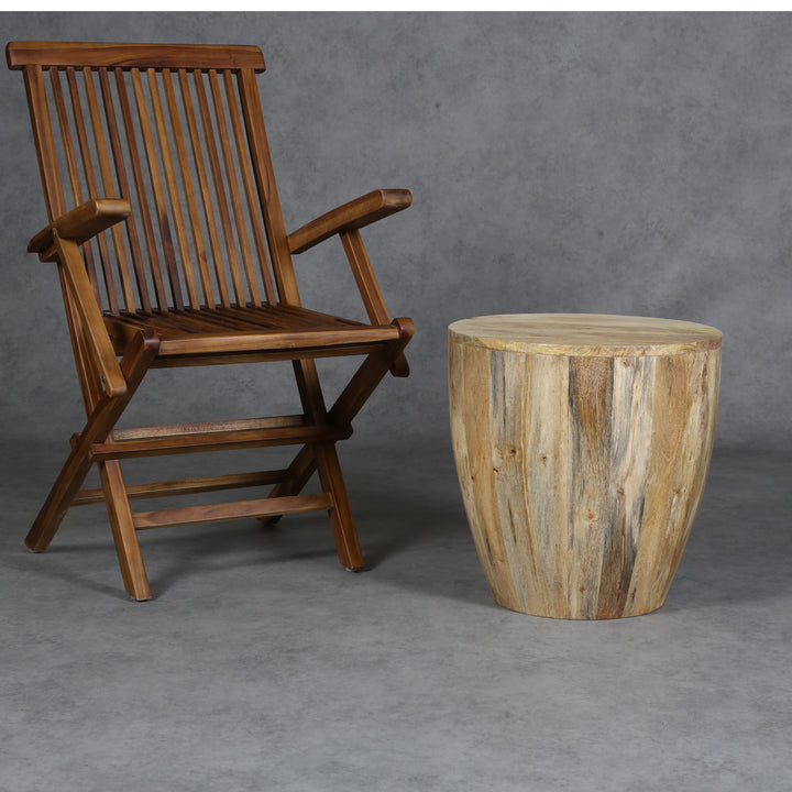 Solid wood Torino round coffee table