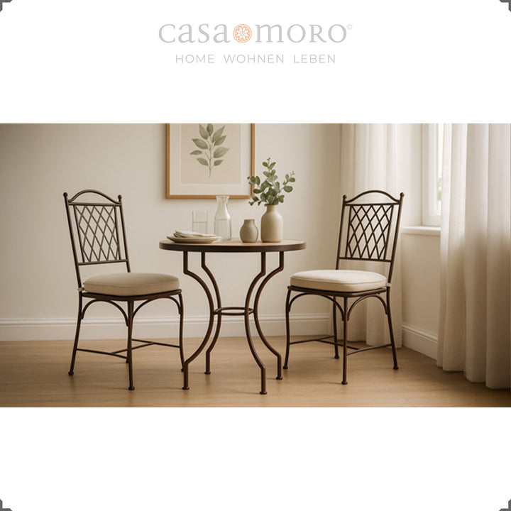 Mosaic table for dining room and garden
