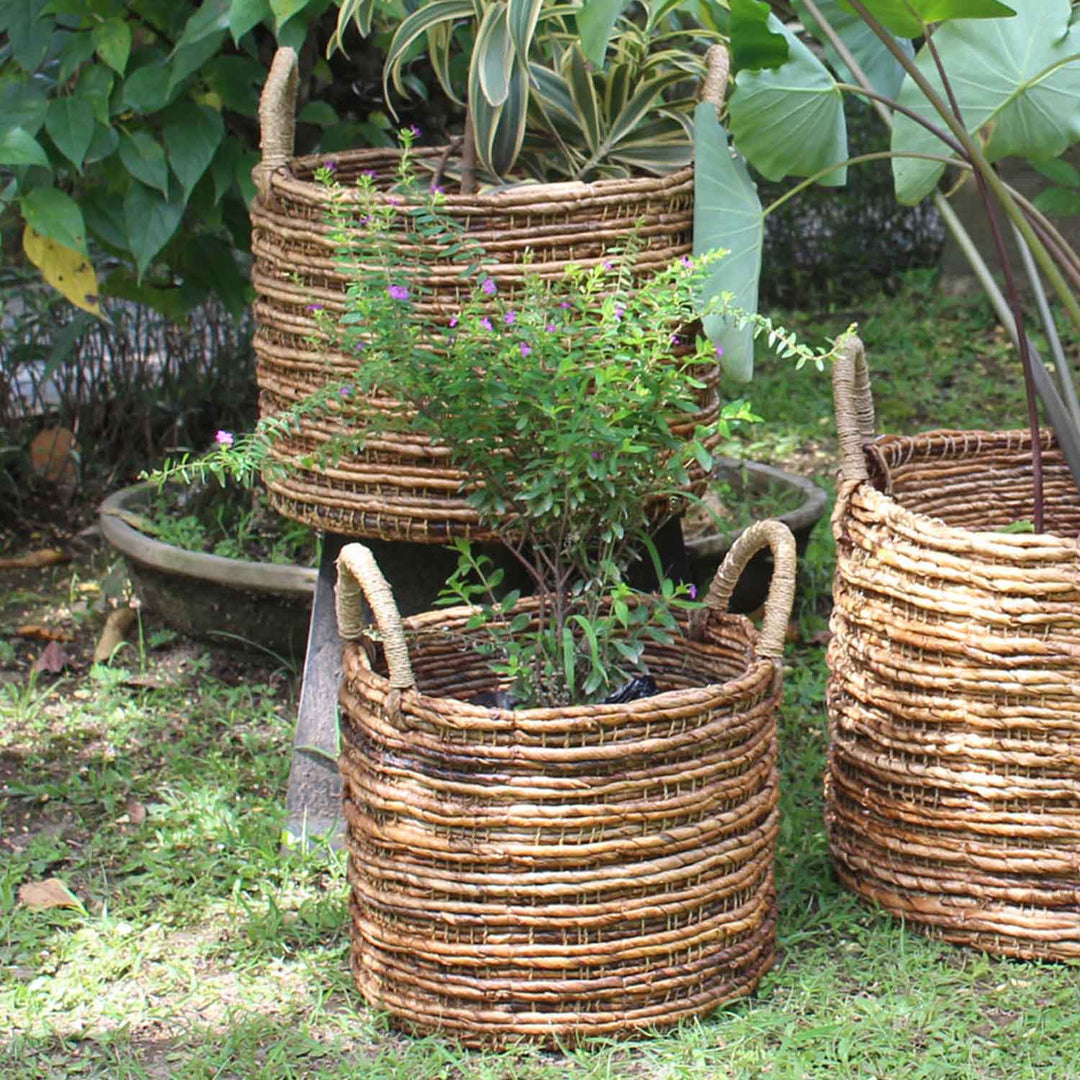 Vina wicker basket