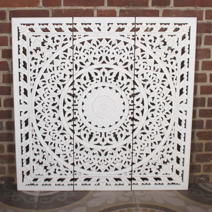 Indian wood Mandala Hawa