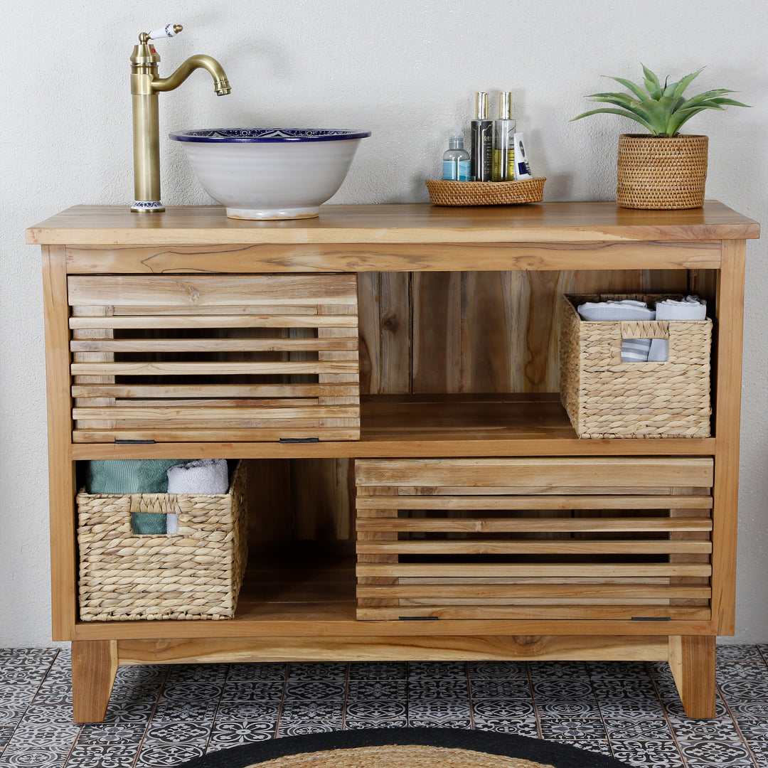 Hand-painted washbasin