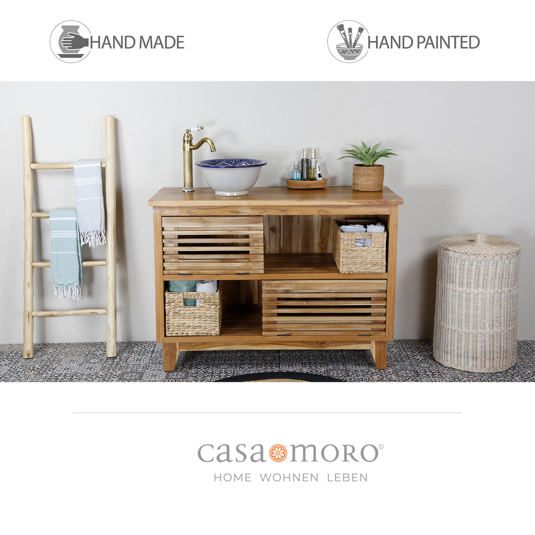 Countertop ceramic sink