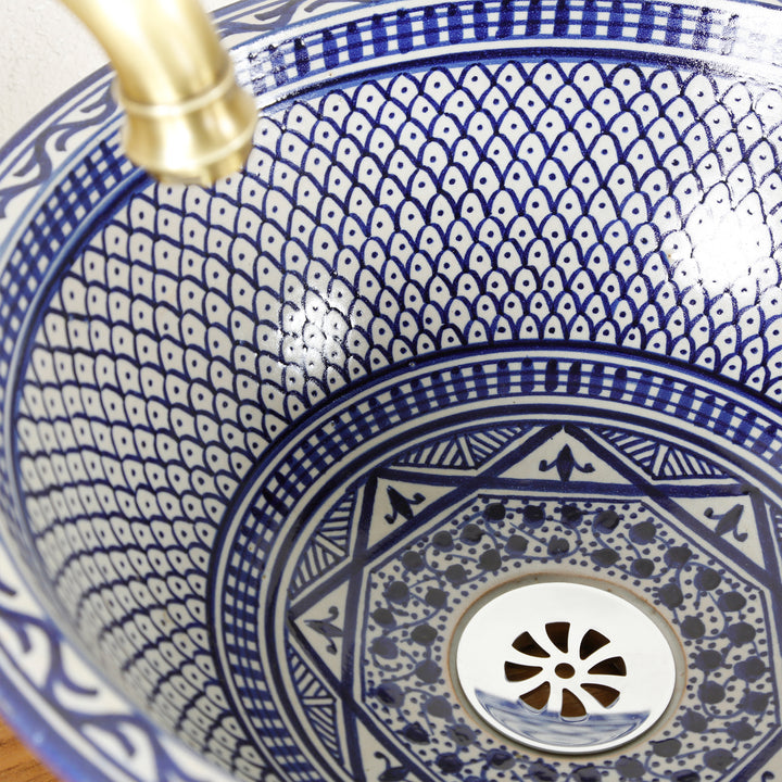 Countertop sink for guest bathroom