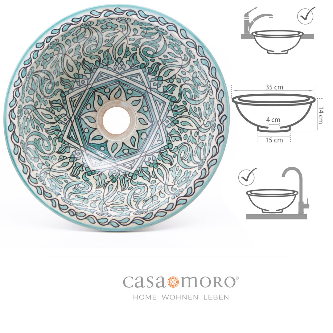 Washbasin without tap hole