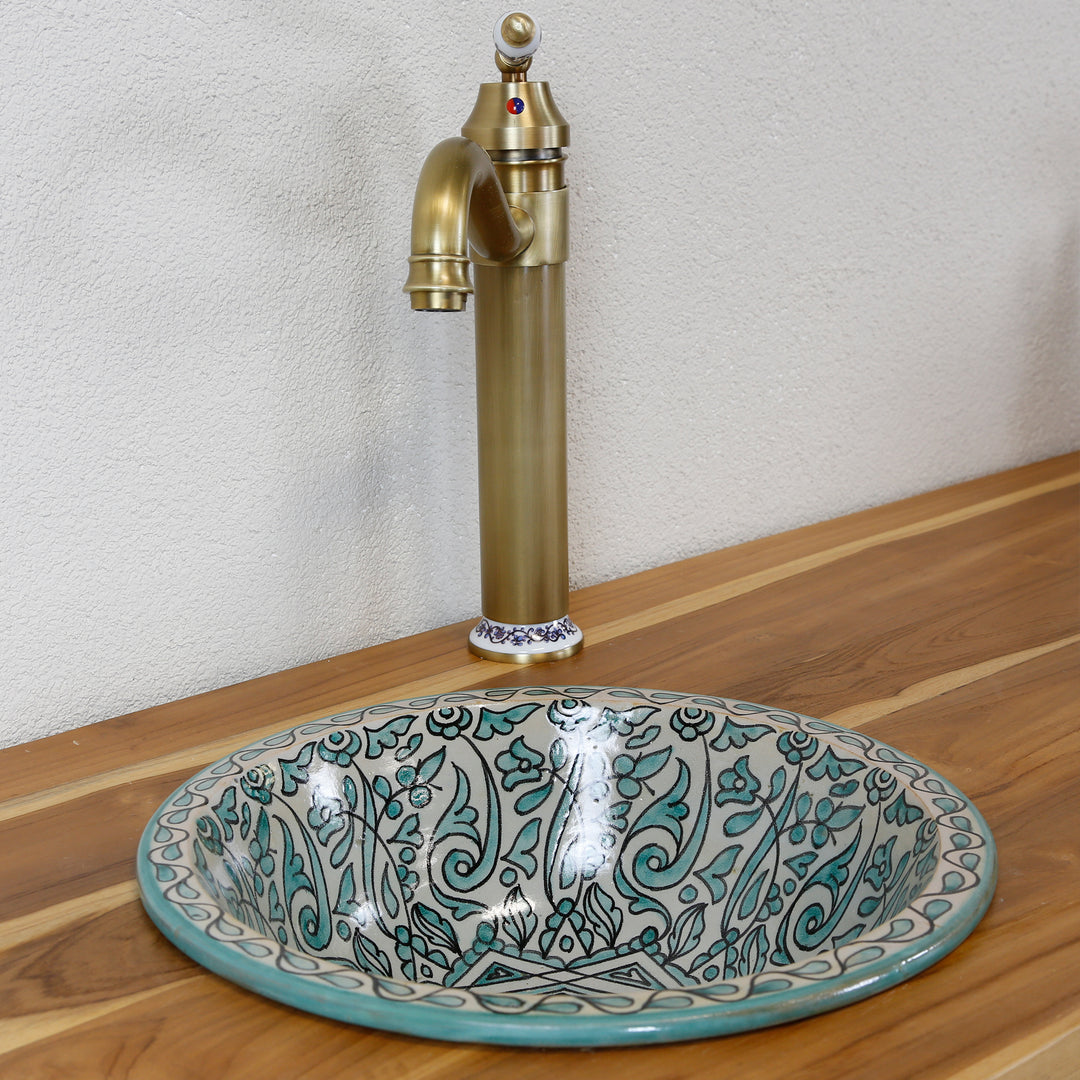 Washbasin without tap hole