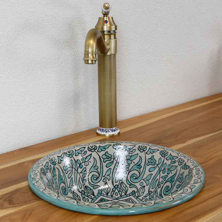 Washbasin without tap hole