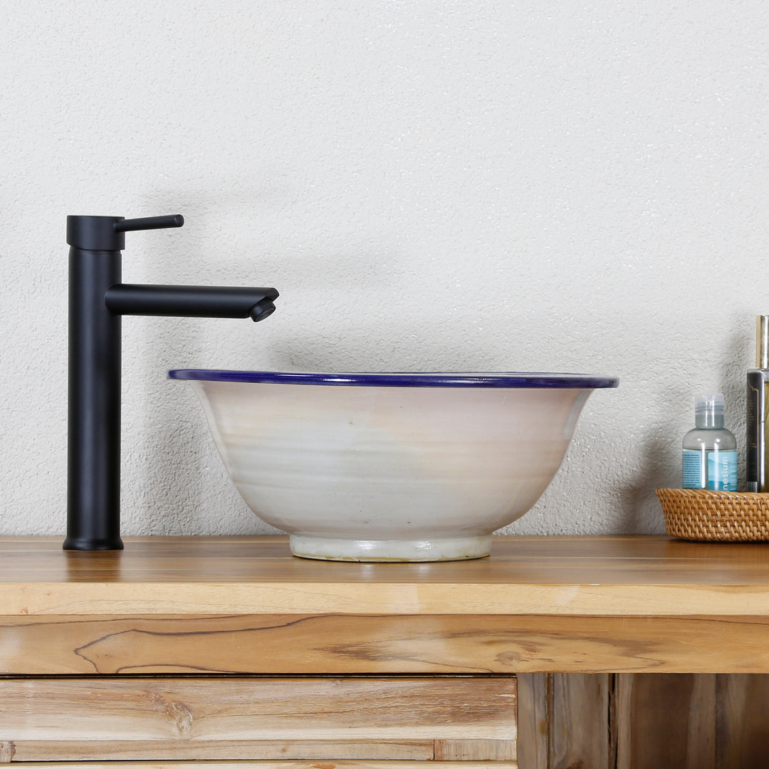 Countertop sink Blue Round