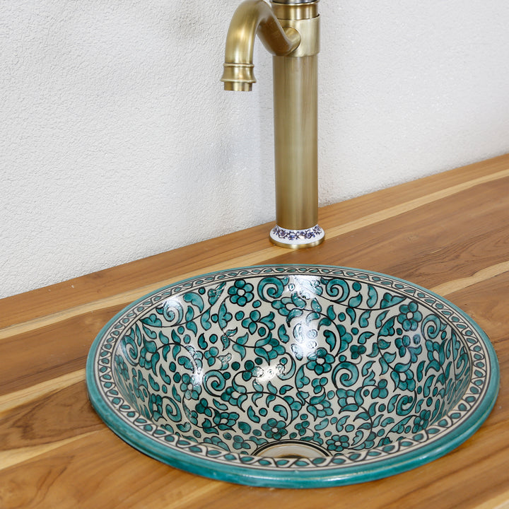 Countertop sink, round, 40 cm