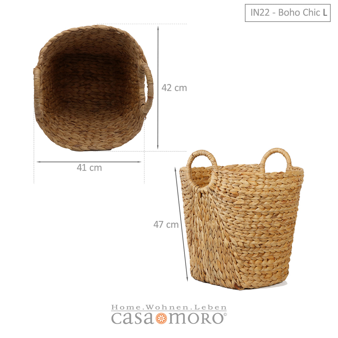 Basket bag Boho Chic L
