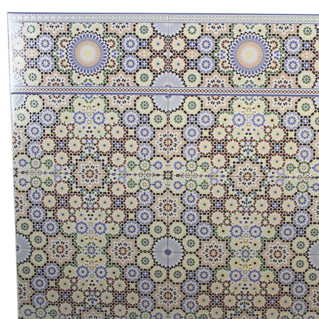 Moroccan wall tiles 50x25 cm – mosaic pattern