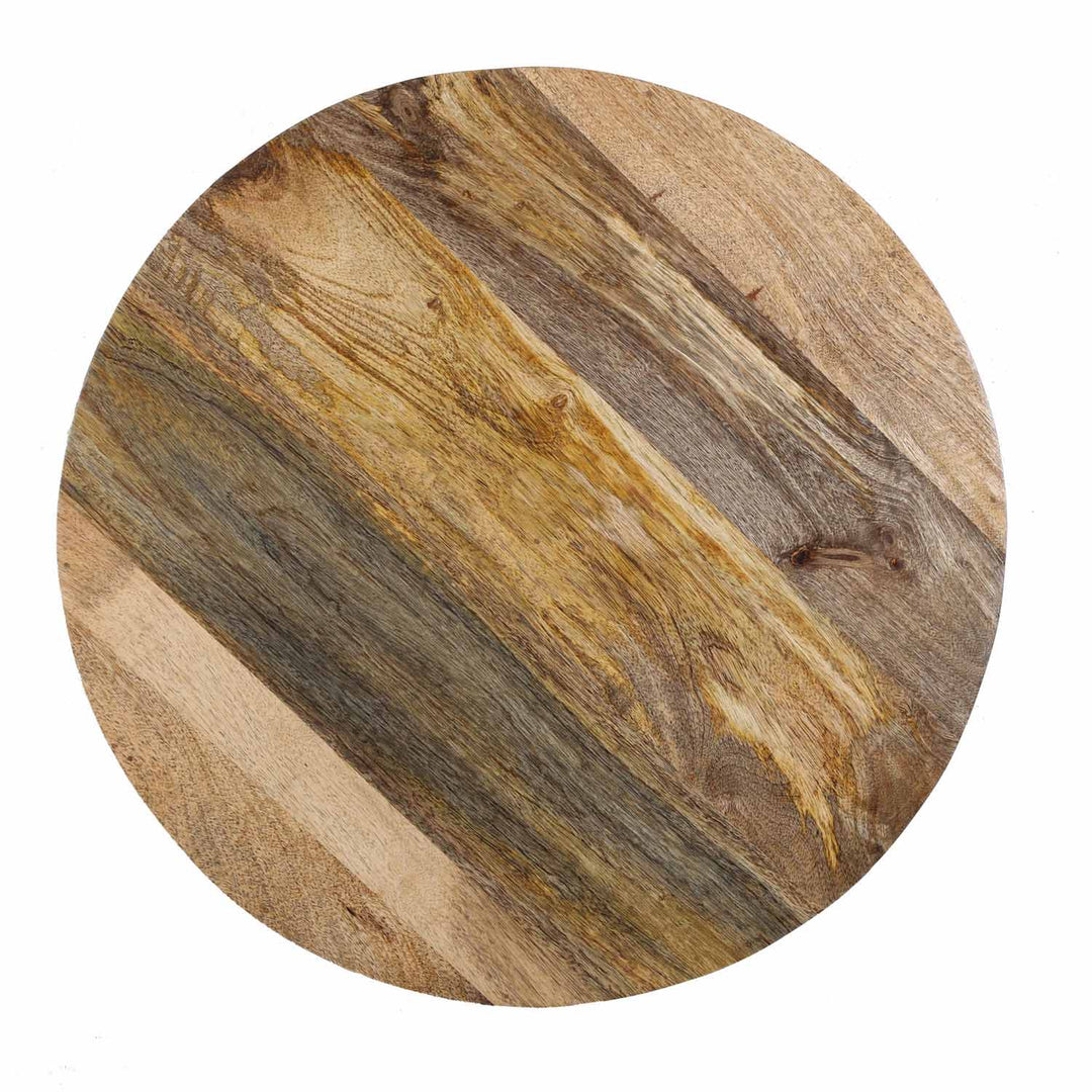 Solid wood Torino round coffee table