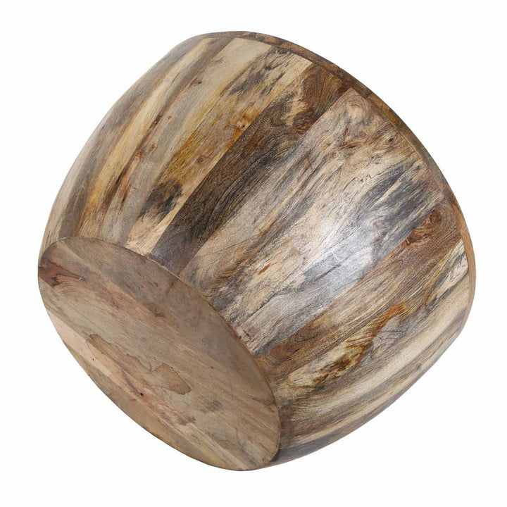 Solid wood Torino round coffee table