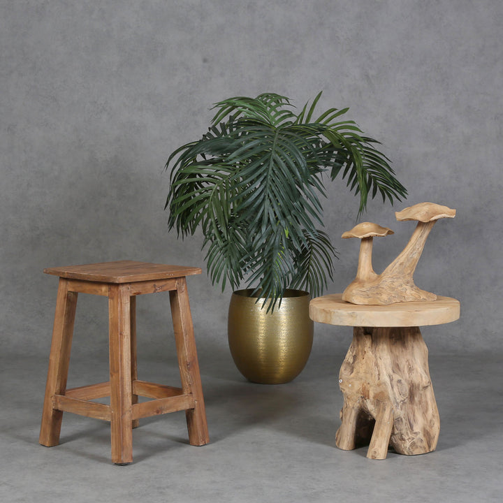 Teak stool Remo