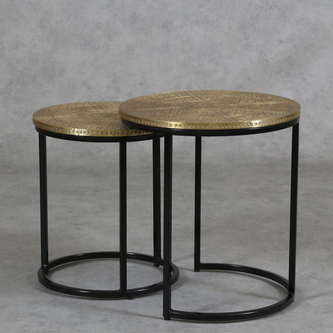 Oriental nesting table Hanane, set of 2