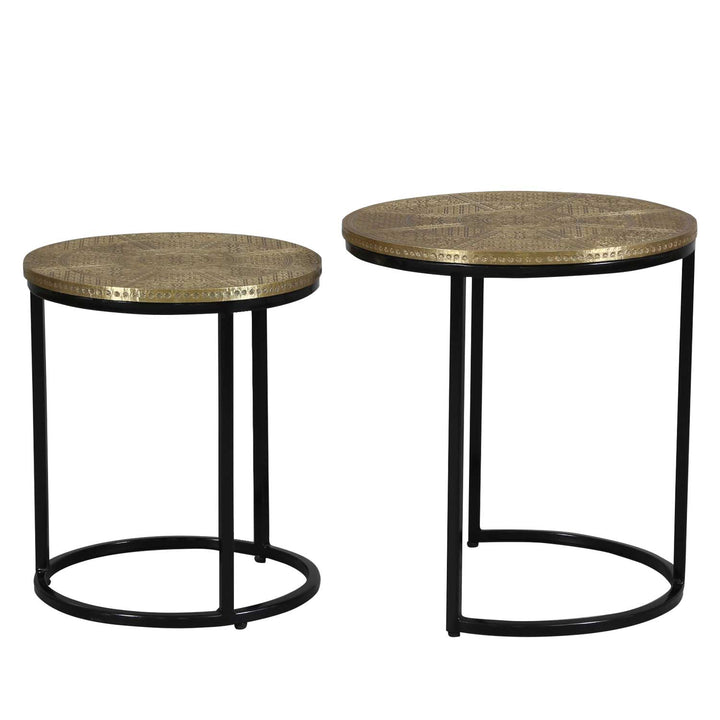 Oriental nesting table Hanane, set of 2