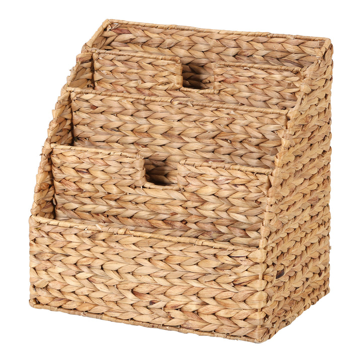 Magazine holder - magazine rack made from seagrass