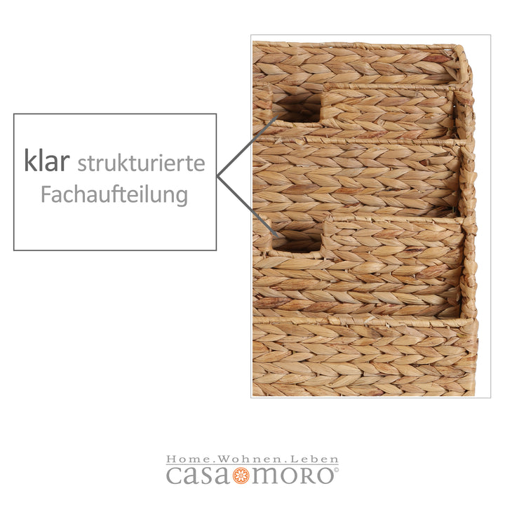 Magazine holder - magazine rack made from seagrass