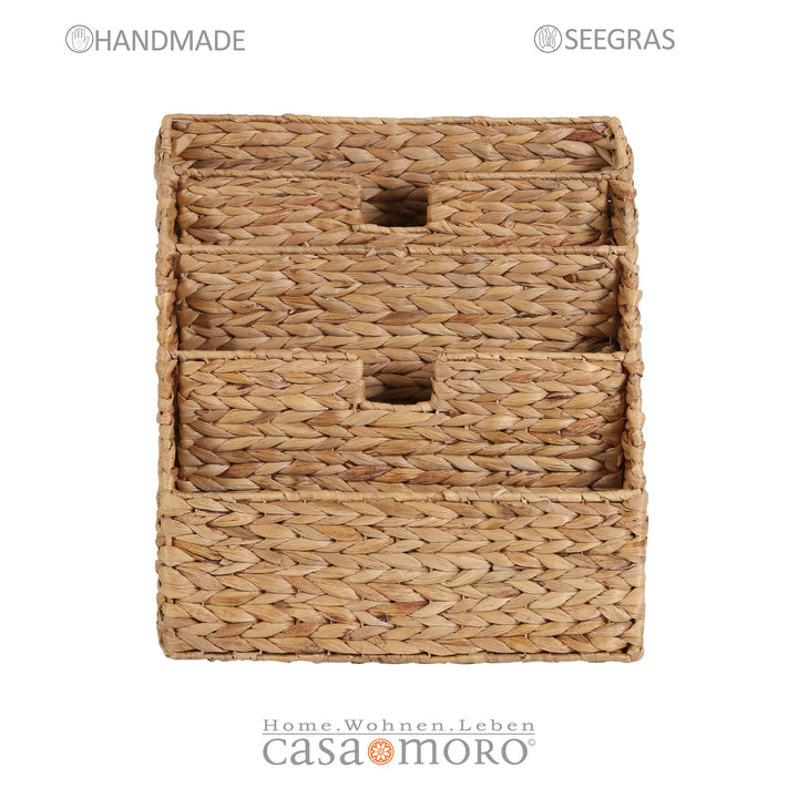 Magazine holder - magazine rack made from seagrass