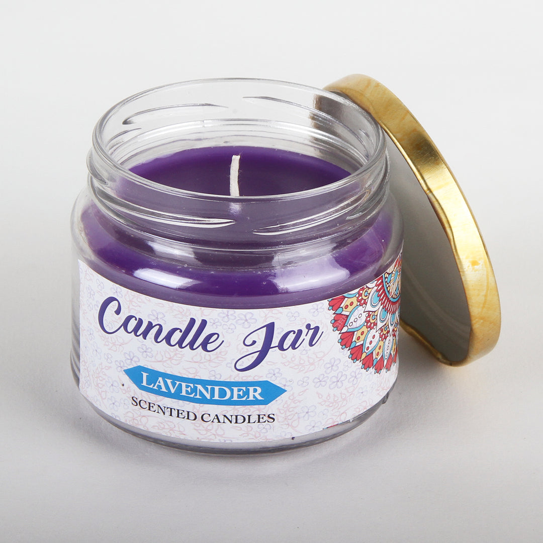 Set of 5 oriental scented candles