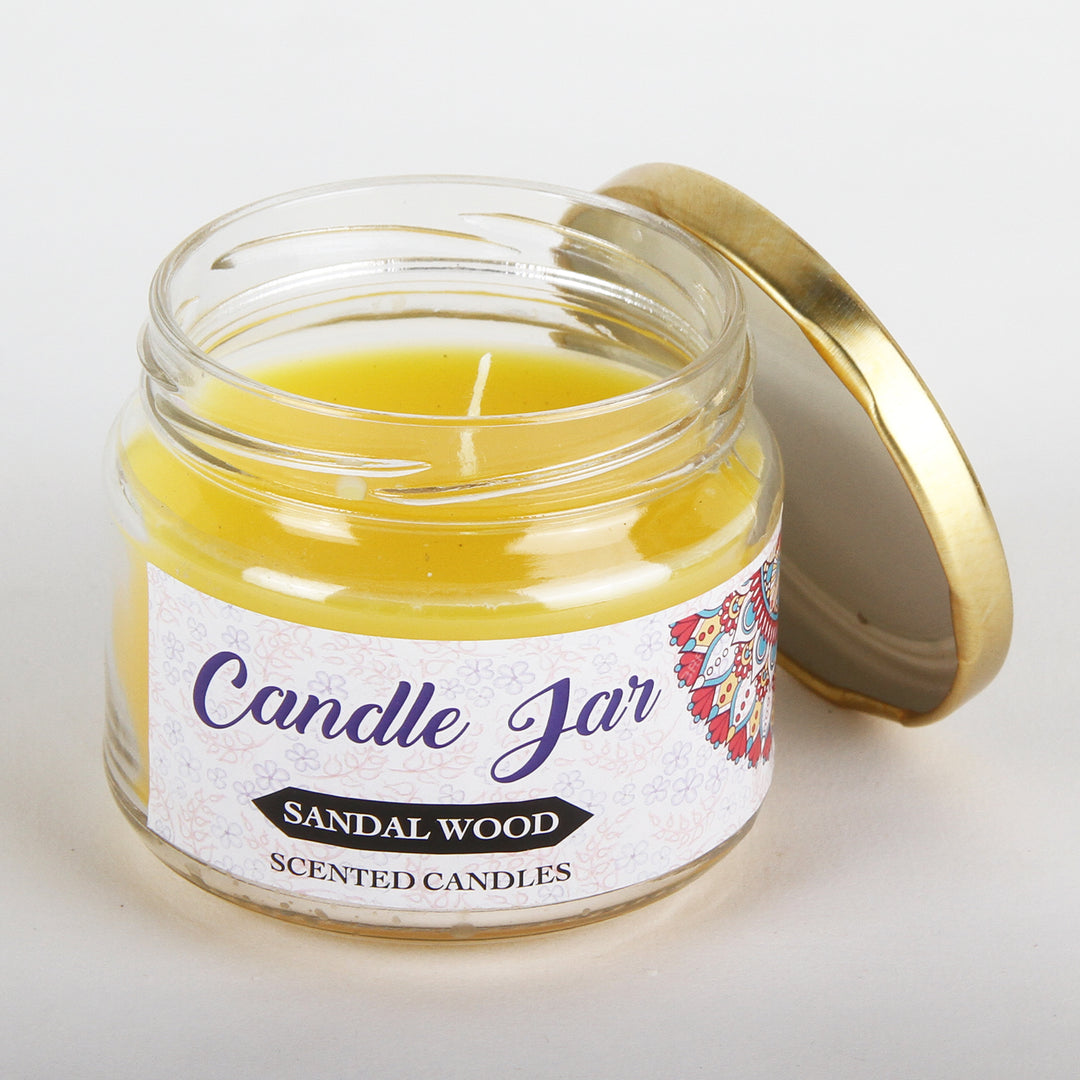 Set of 5 oriental scented candles