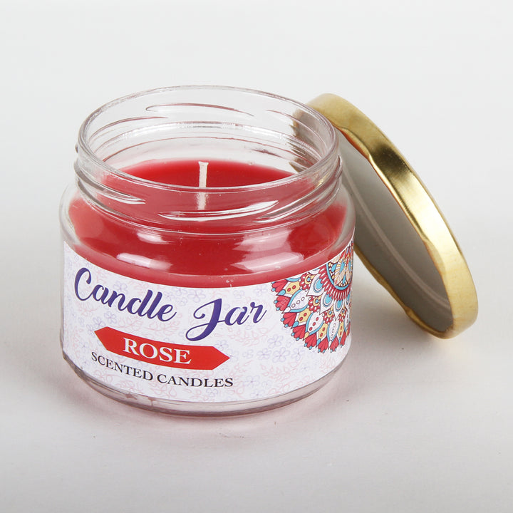 Set of 5 oriental scented candles