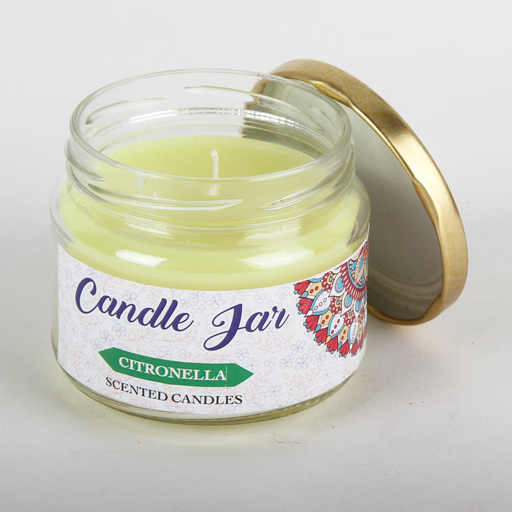 Set of 5 oriental scented candles