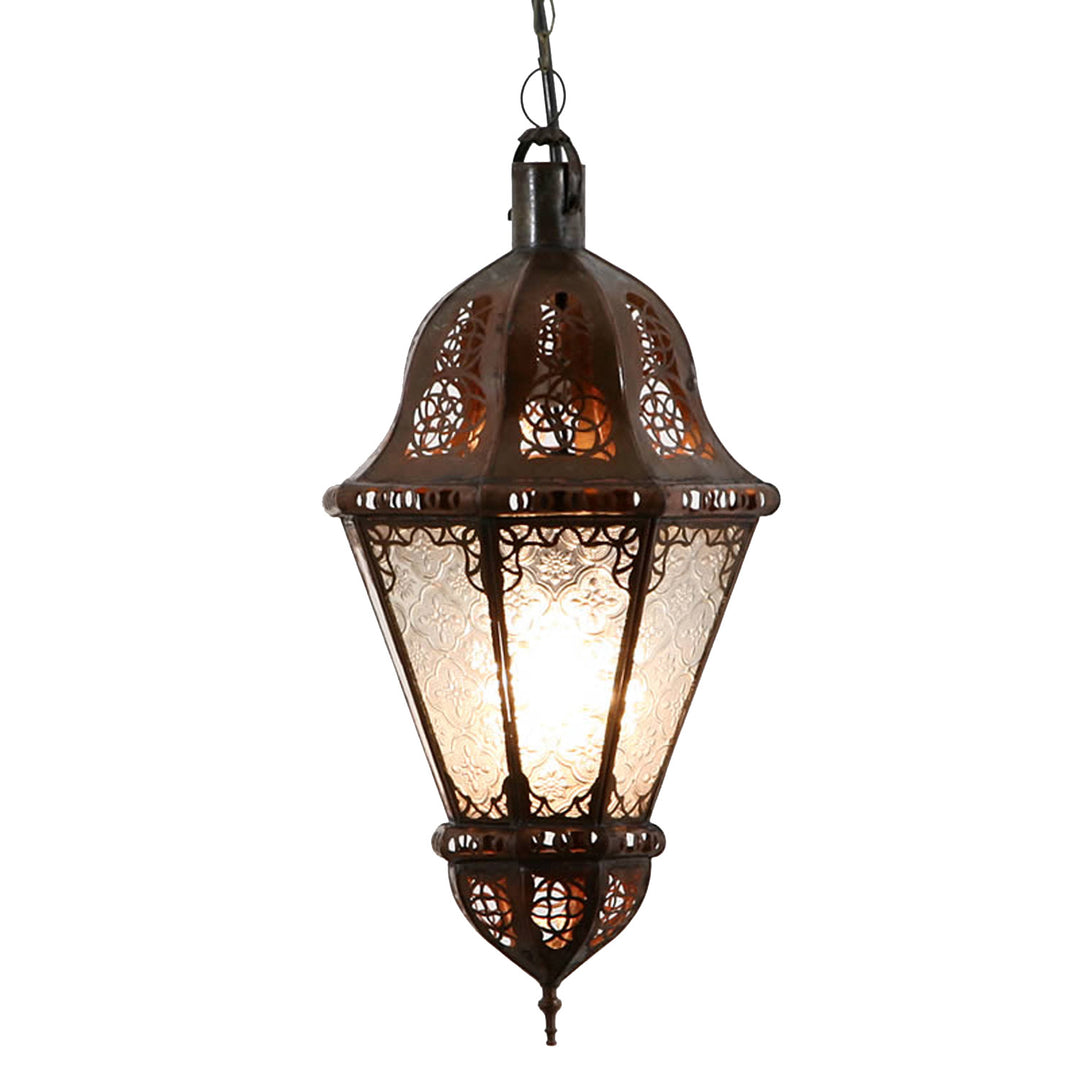 Oriental pendant lamp Salma White
