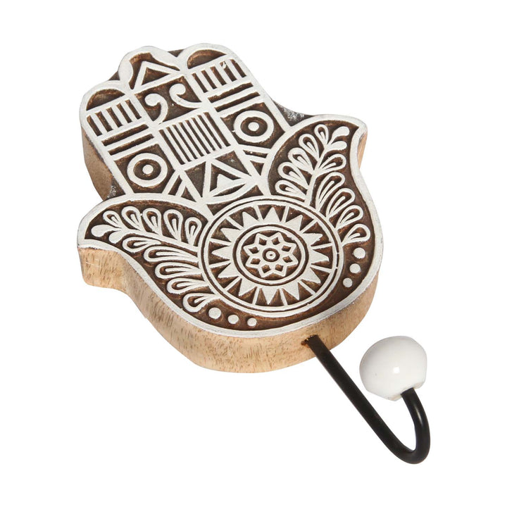 Oriental coat hooks, set of 3, Yasid