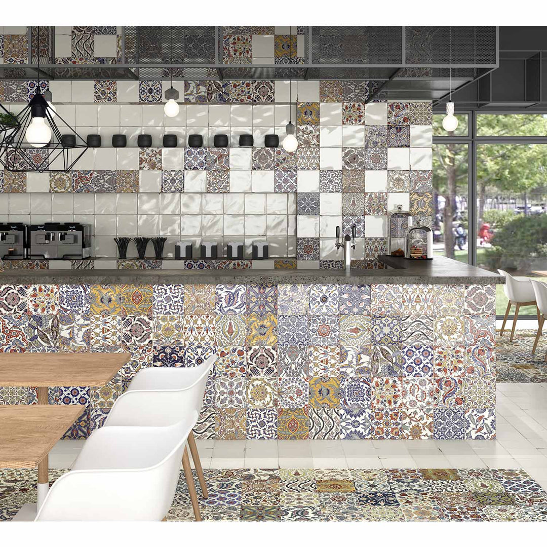 Oriental Patchwork Wall Tiles – 59.2x20cm Matt