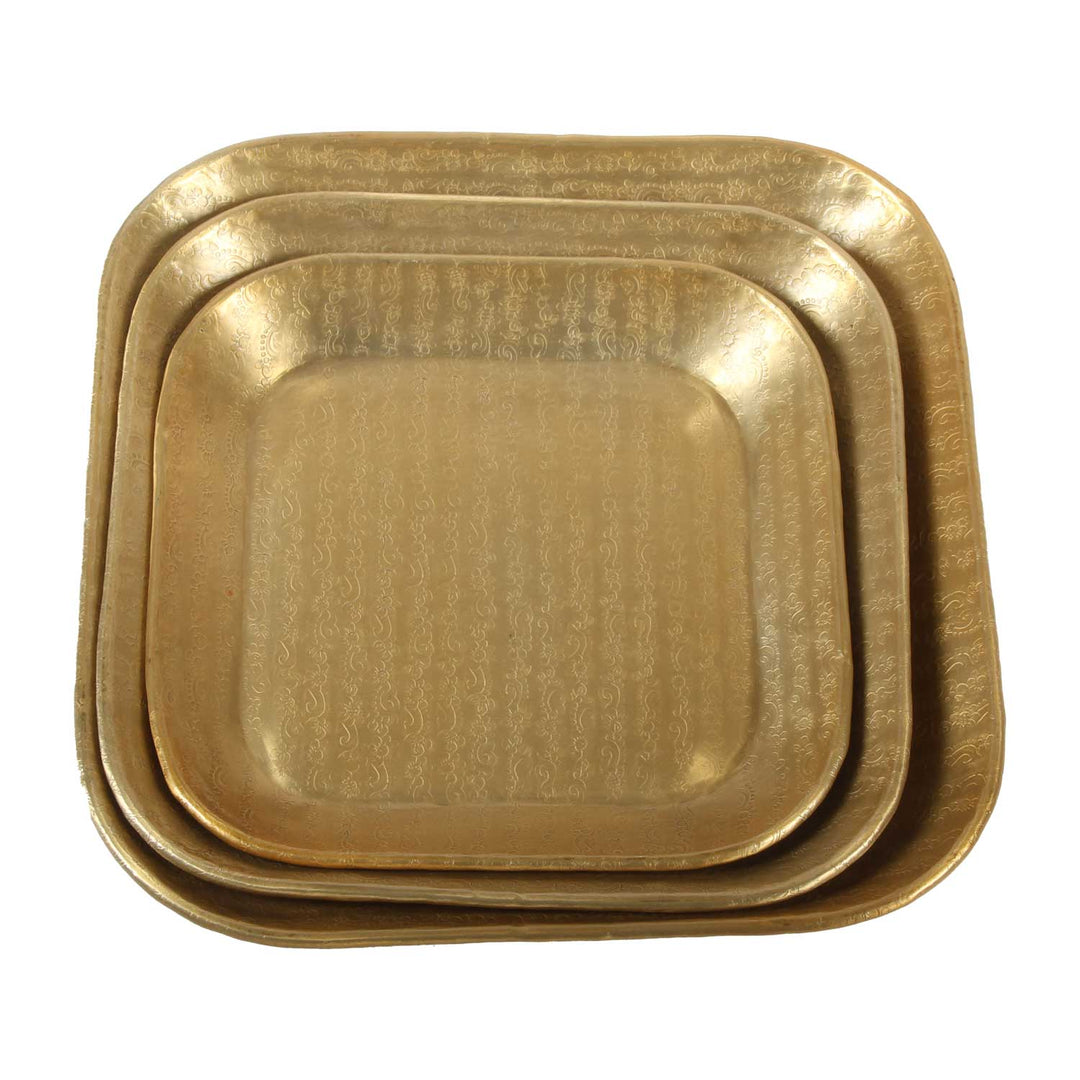 Oriental tray Prisma Gold