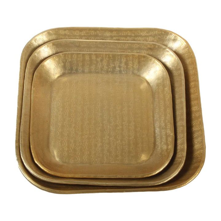 Oriental tray Prisma Gold