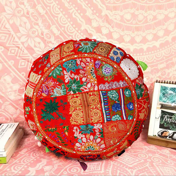 Patchwork Yoga Cushion Lali Medium