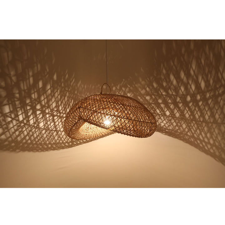 Rattan Luna Lamp