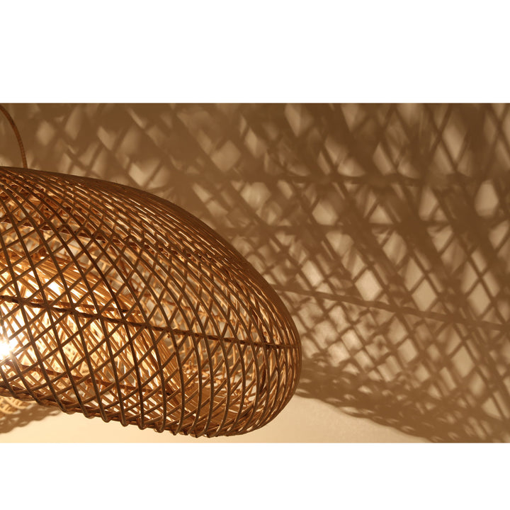 Rattan Luna Lamp